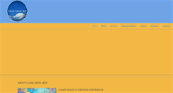Desktop Screenshot of clearmindarts.com
